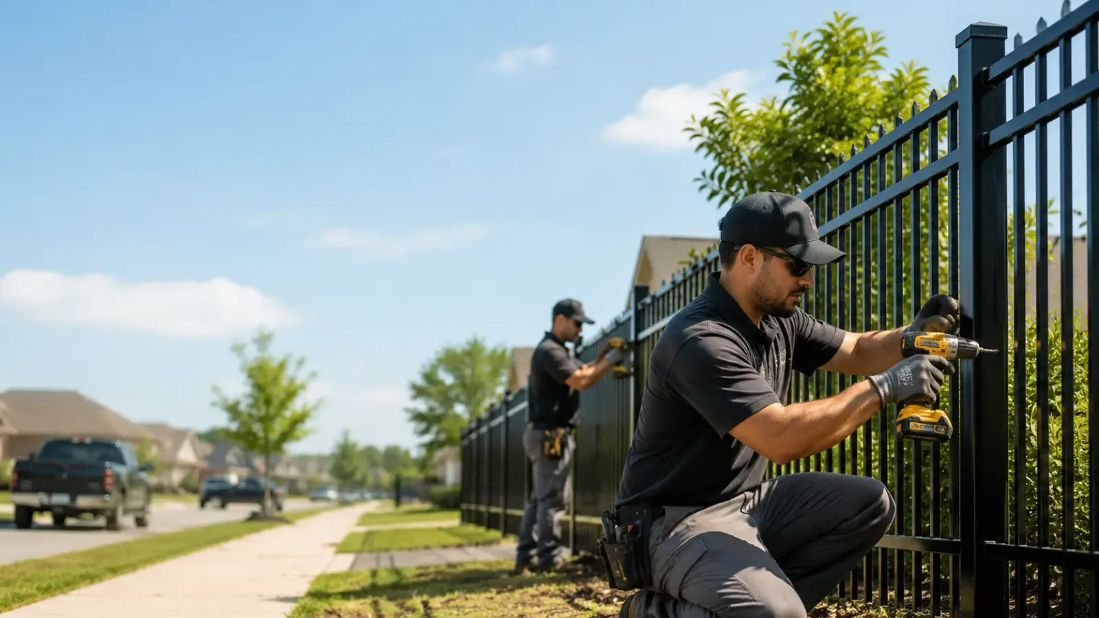 Metal Fence Installation in Walkerville, MI